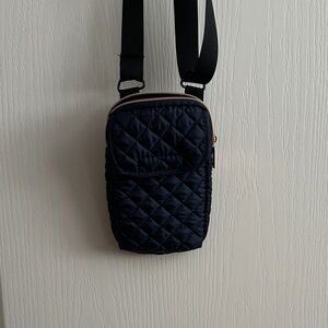 Quilted Black Crossbody Bag